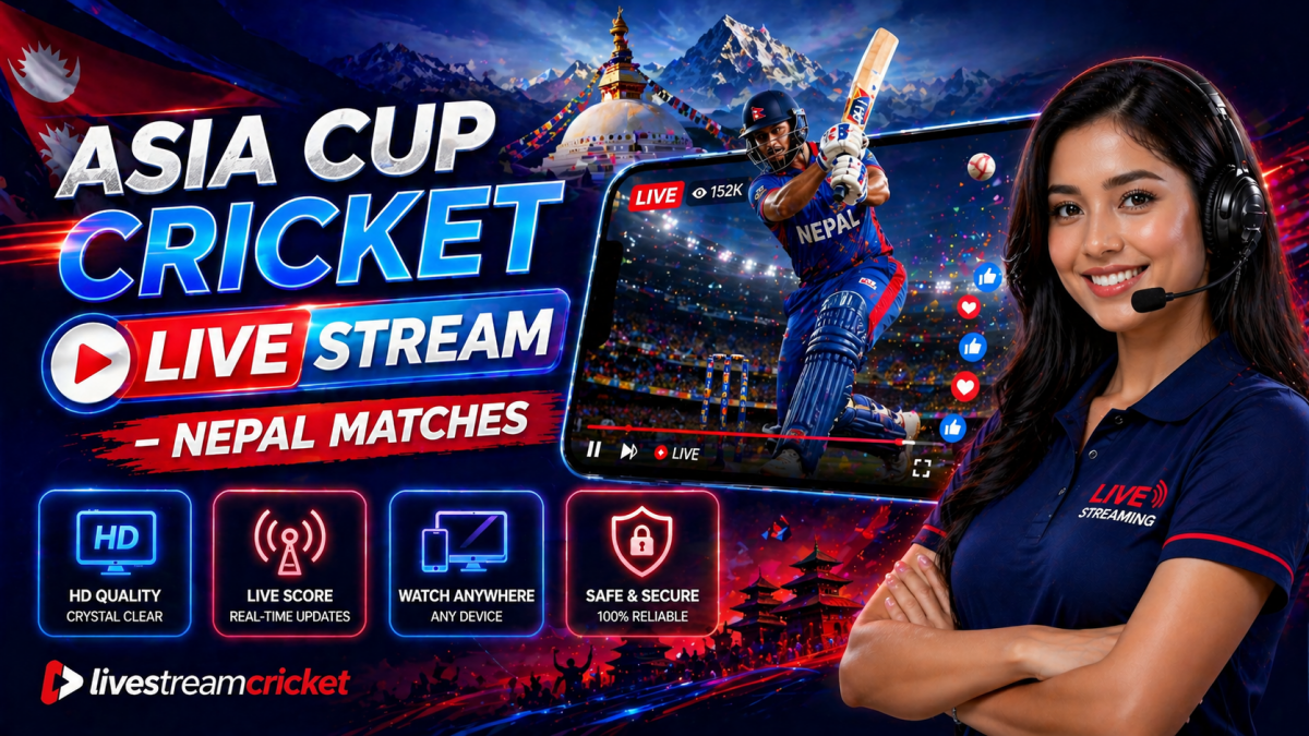 Asia Cup Cricket Live Stream – Nepal Matches