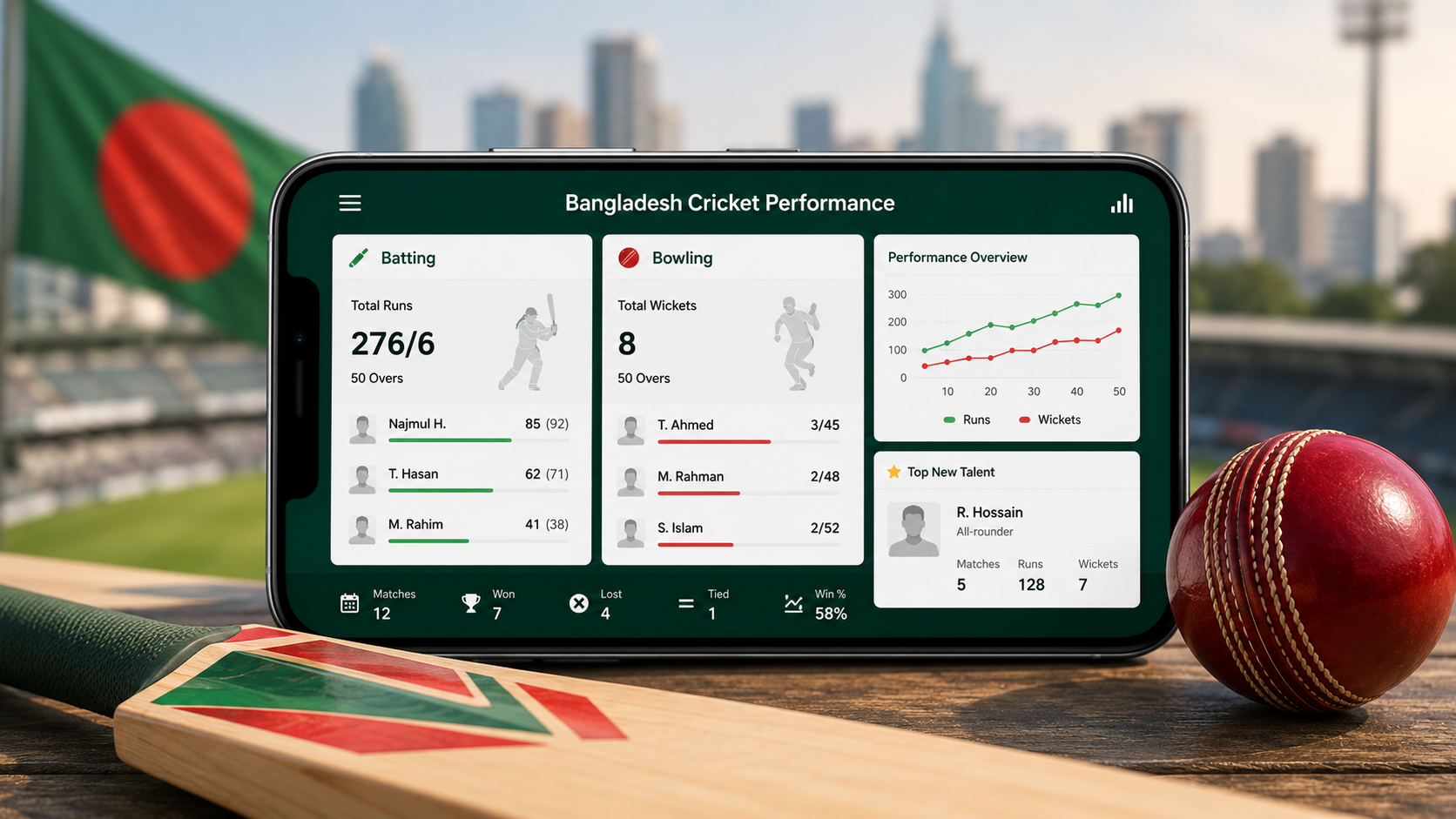 Bangladesh Cricket Team’s Recent Performance