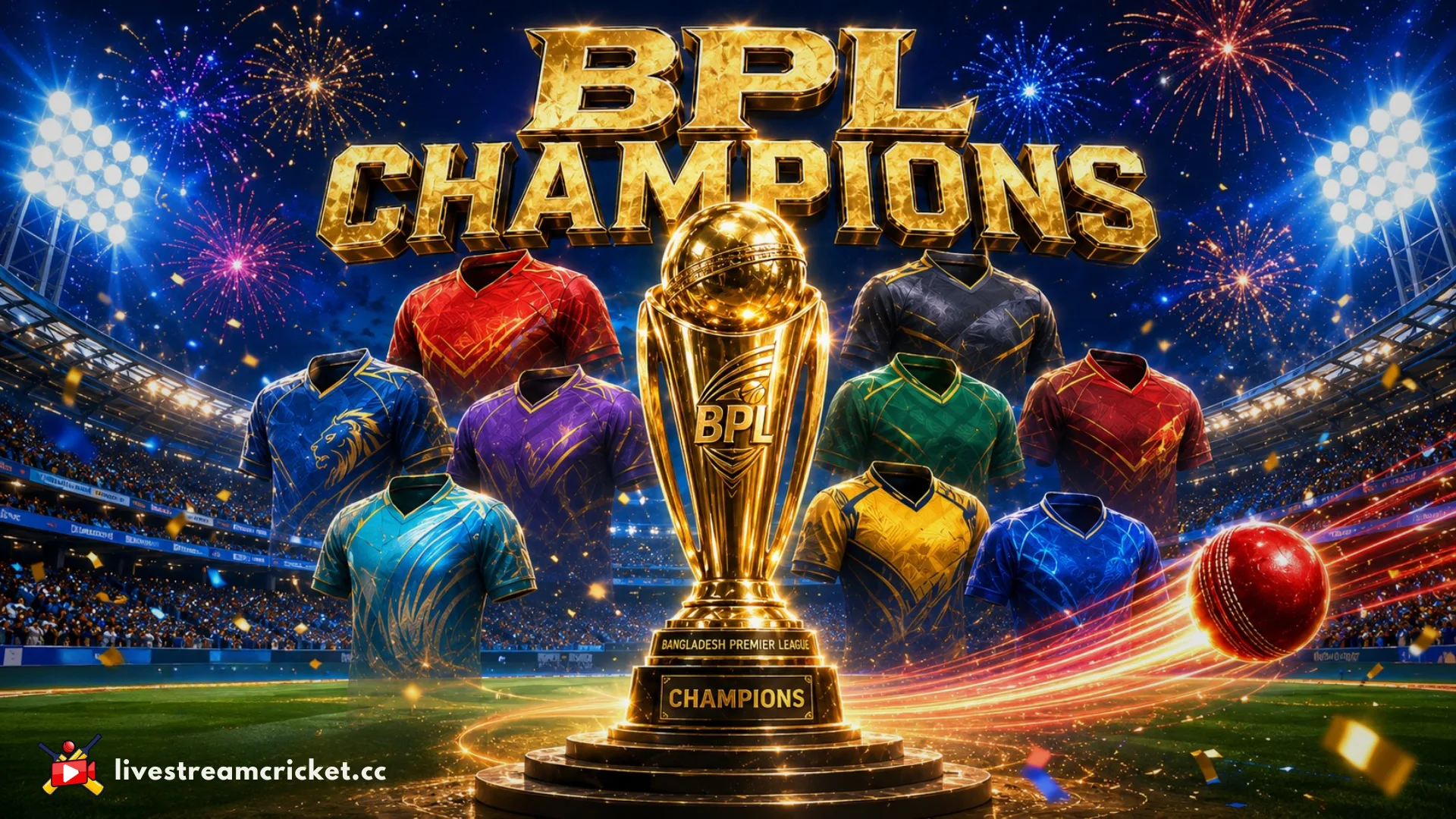 ২০১২ থেকে ২০২৫ পর্যন্ত বিপিএল চ্যাম্পিয়ন দলের ইতিহাস ও BPL ট্রফি