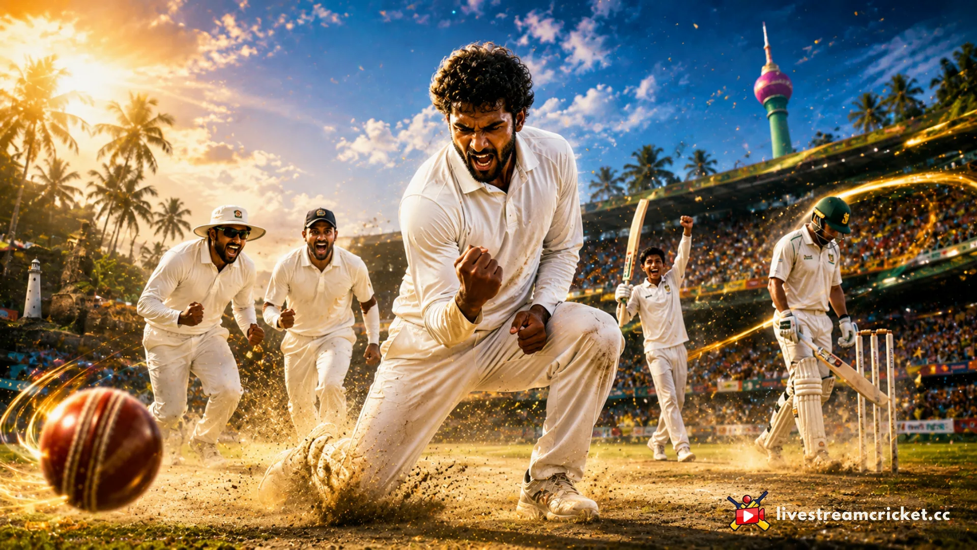2016 දී ශ්‍රී ලංකාව ඕස්ට්‍රේලියාව 3-0කින් ටෙස්ට් තරගාවලිය එක පූර්ණ ජය කළ ආකාරය නිරූපණය කරන ශ්‍රී ලාංකික ක්‍රිකට් දර්ශනයක්