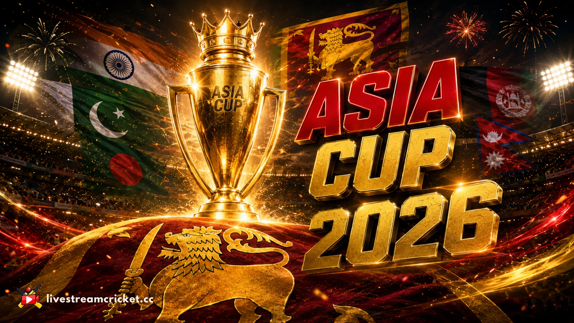 ආසියානු කුසලානය 2026 සඳහා ශ්‍රී ලංකා ක්‍රිකට් කණ්ඩායමේ මාවත සහ ප්‍රධාන තරග