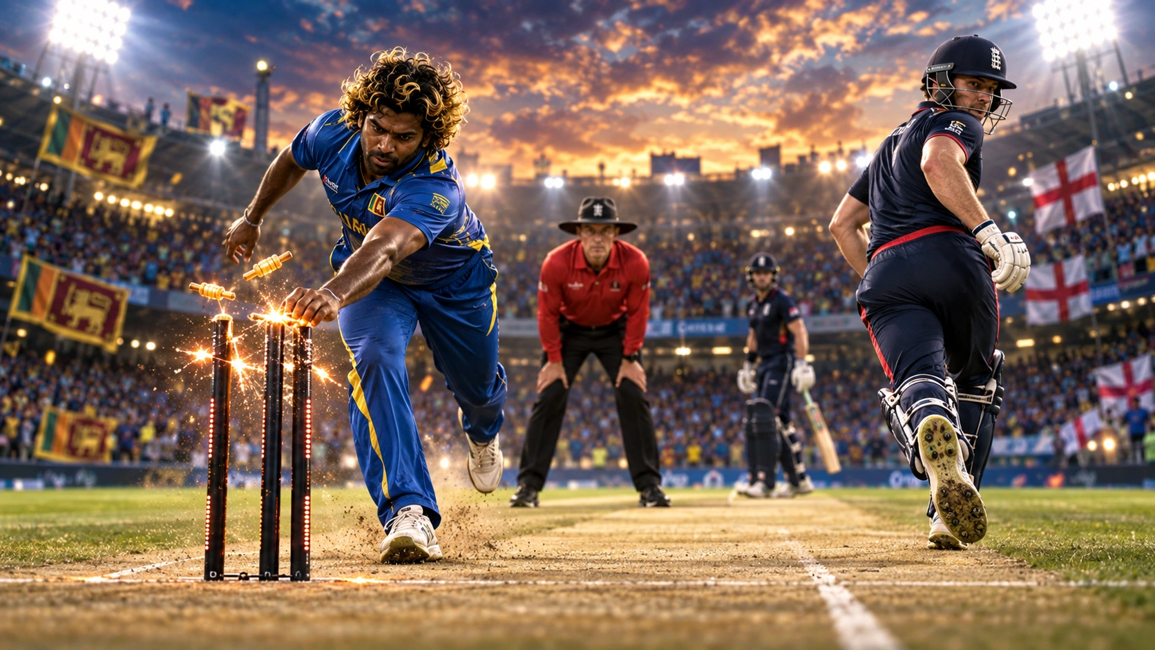 2014 එංගලන්තයේ ශ්‍රී ලංකා එක්දින තරගමාලාවේ සචිත්‍ර සේනානායක සහ ජොස් බට්ලර්
