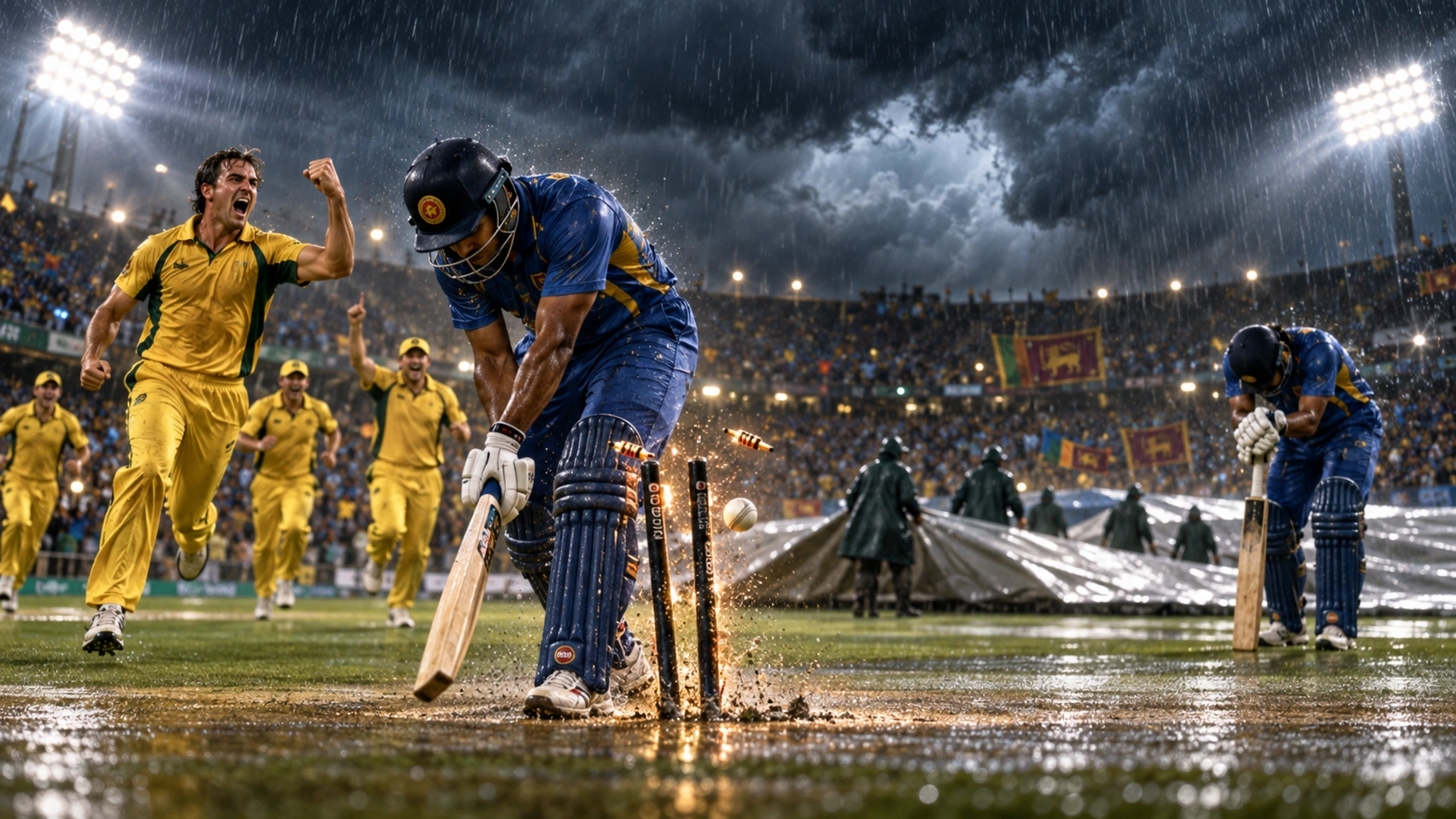 ශාන්ත ජෝර්ජ්ස් පාර්ක්හි 2003 ලෝක කුසලාන අවසන් පූර්ව තරගයේ ශ්‍රී ලංකාව සහ ඔස්ට්‍රේලියාව