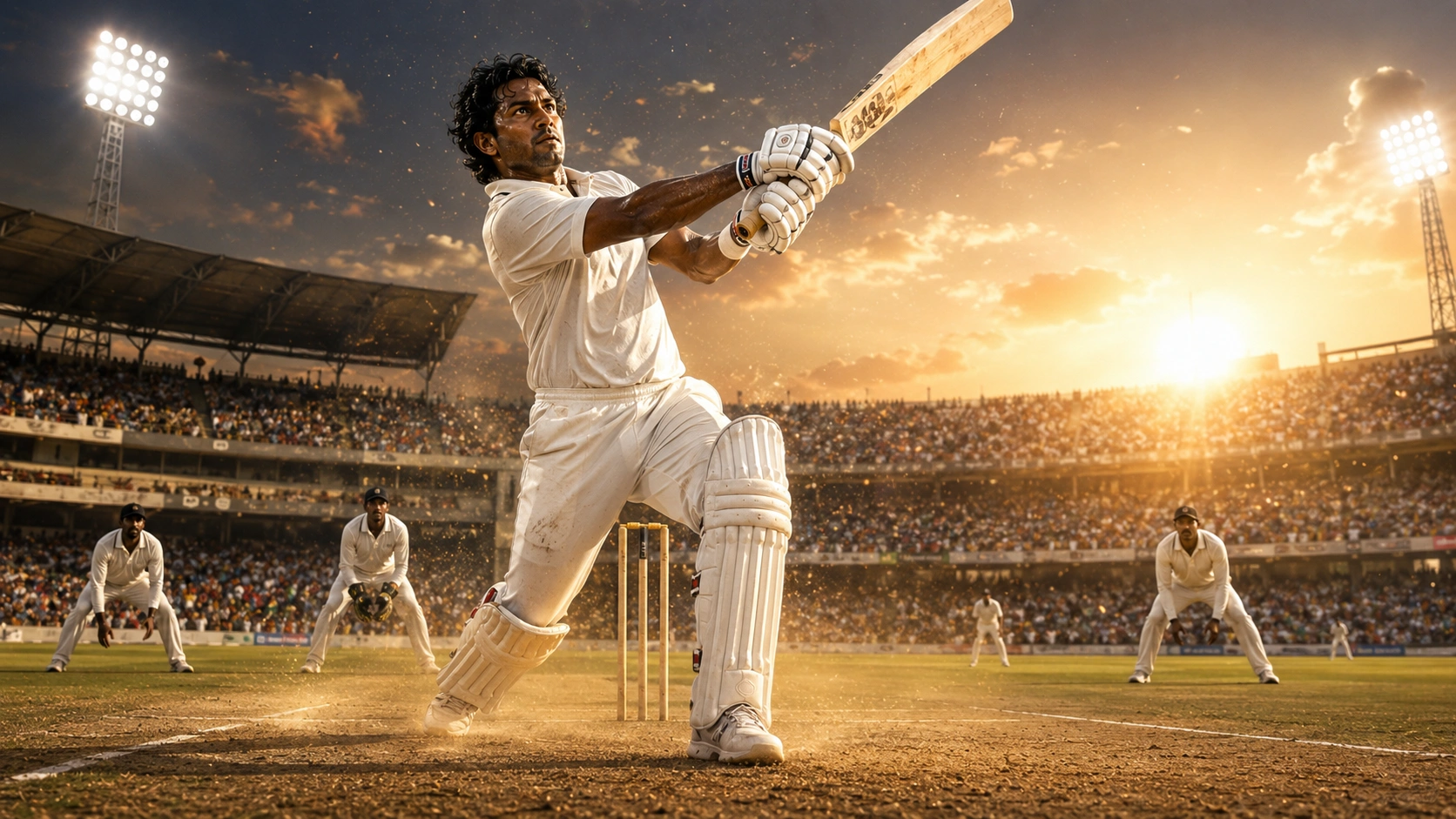 2009 කරච්චියේ තිලාන් සමරවීරගේ 231 නිරූපණය කරන ශ්රී ලංකා ක්රිකට් දර්ශනයක්
