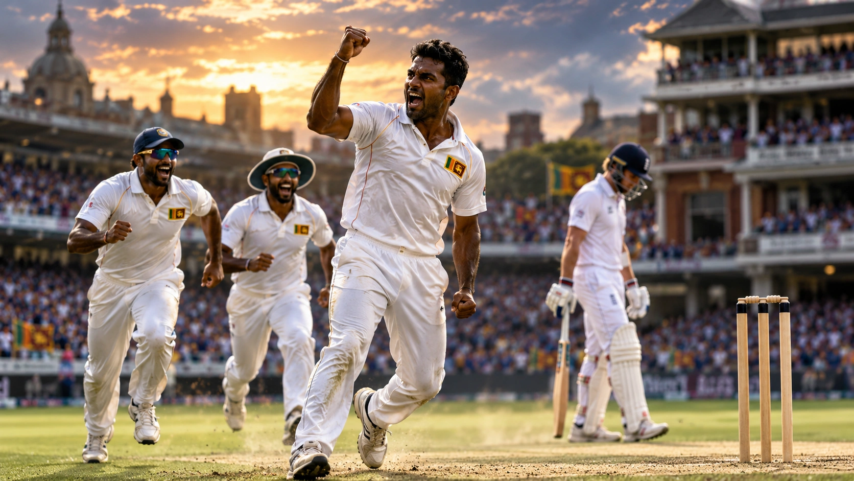 2017දී ඕස්ට්‍රේලියාවට එරෙහි චමරි අතපත්තුගේ නොදැවී 178 නිරූපණය කරන ශ්‍රී ලාංකික ක්‍රිකට් දර්ශනයක්