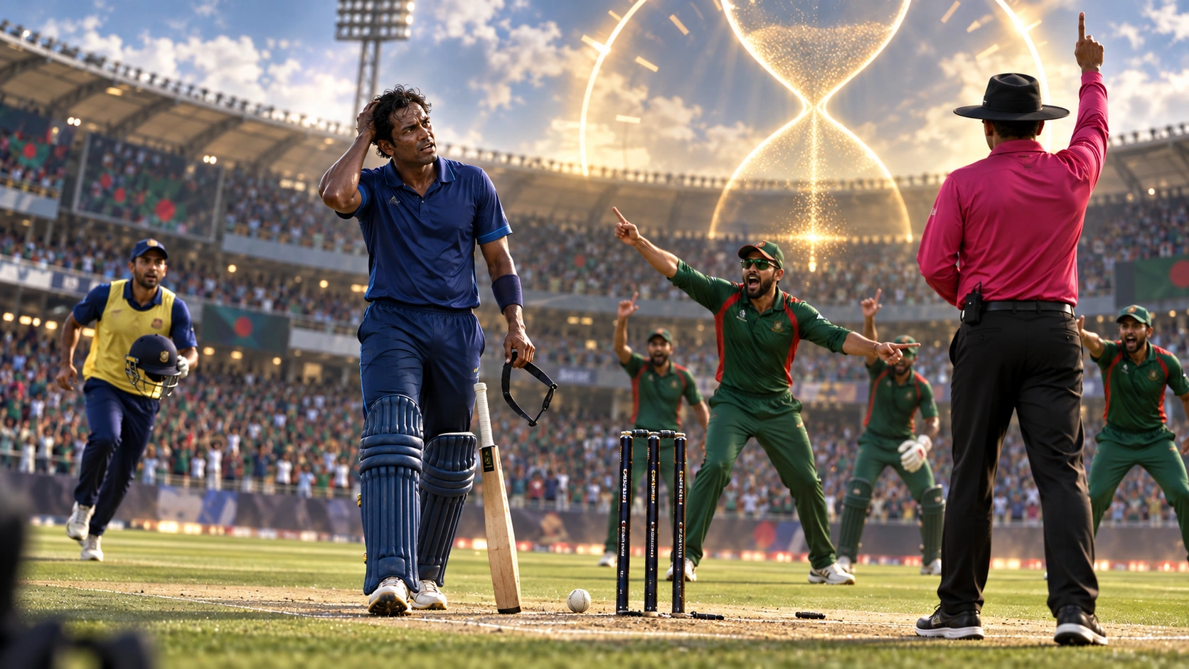 2023 ক্রিকেট বিশ্বকাপে বাংলাদেশ-শ্রীলঙ্কা ম্যাচে নিজের টাইমড আউট নিয়ে আলোচনা করছেন অ্যাঞ্জেলো ম্যাথুস