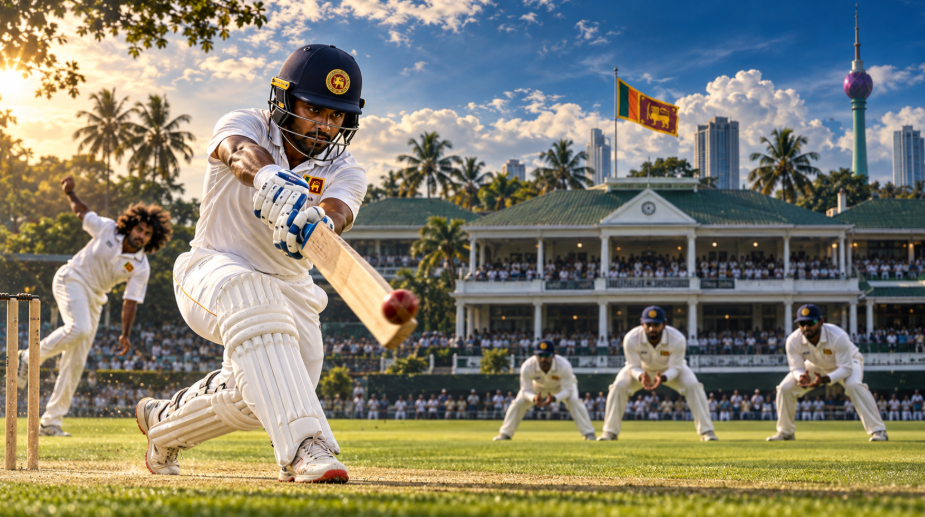 එස්.එස්.සී. ක්‍රීඩාංගණය: ශ්‍රී ලංකා ක්‍රිකට්හි ඓතිහාසික නිවහන නිරූපණය කරන ශ්‍රී ලාංකික ක්‍රිකට් දර්ශනයක්